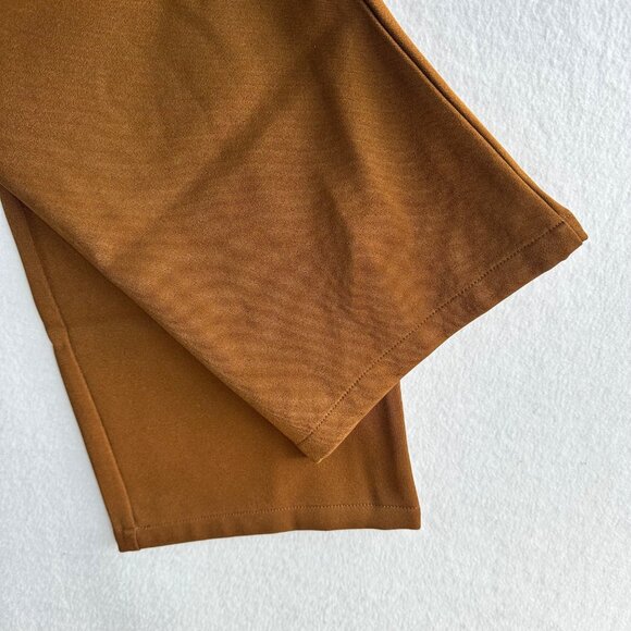 Remi x Revolve Pants Womens Medium Brown Danielle Belted Preppy Chic Lagenlook - Picture 6 of 12